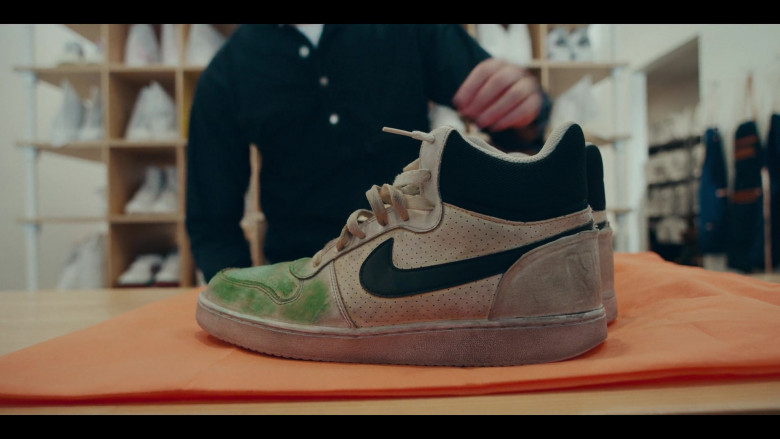 Nike Court Borough Mid Sneakers in Sneakerheads Season 1 Episode 6 TV Series by Netflix (2)