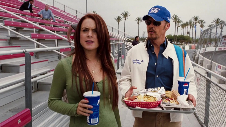 Pepsi Drink Enjoyed by Lindsay Lohan and Michael Keaton in Herbie Fully Loaded