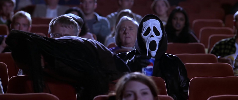 Pepsi Soda Enjoyed by Dave Sheridan as The Killer in Scary Movie (2000)