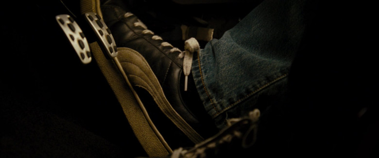 Puma Leather Black Sneakers of Paul Walker as Brian O'Conner in Fast & Furious (2)