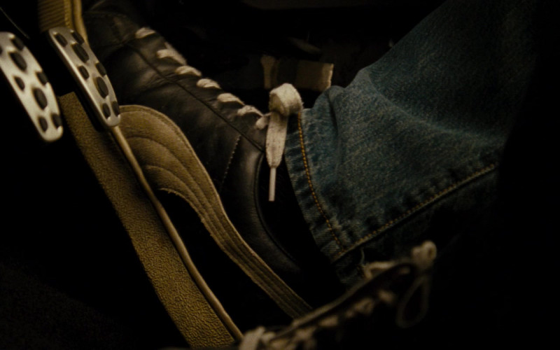 Puma Leather Black Sneakers of Paul Walker as Brian O'Conner in Fast & Furious (2)