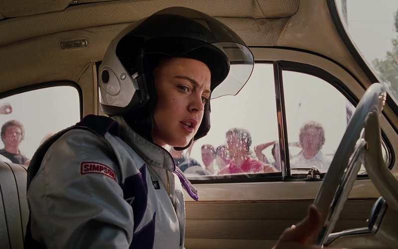 Simpson Racing Suit Outfit of Lindsay Lohan as Margaret ‘Maggie' Peyton in Herbie Fully Loaded Movie (2)