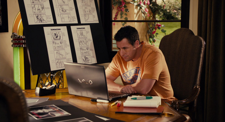 Sony Vaio Laptop of Adam Sandler as Jack in Jack and Jill Movie (2)