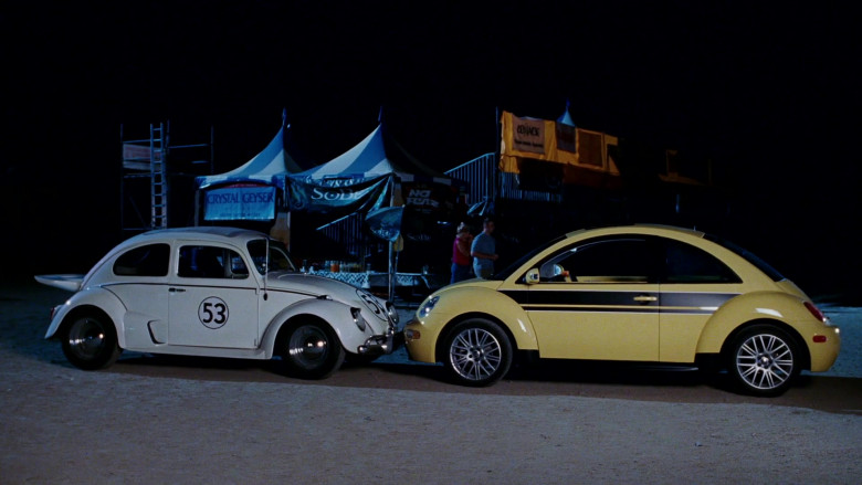 Volkswagen New Beetle Yellow Car of Cheryl Hines as Sally in Herbie Fully Loaded (3)