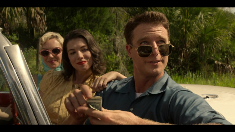 AO Pilot Sunglasses (Gold Frame) in The Right Stuff S01E02 TV Show (3)