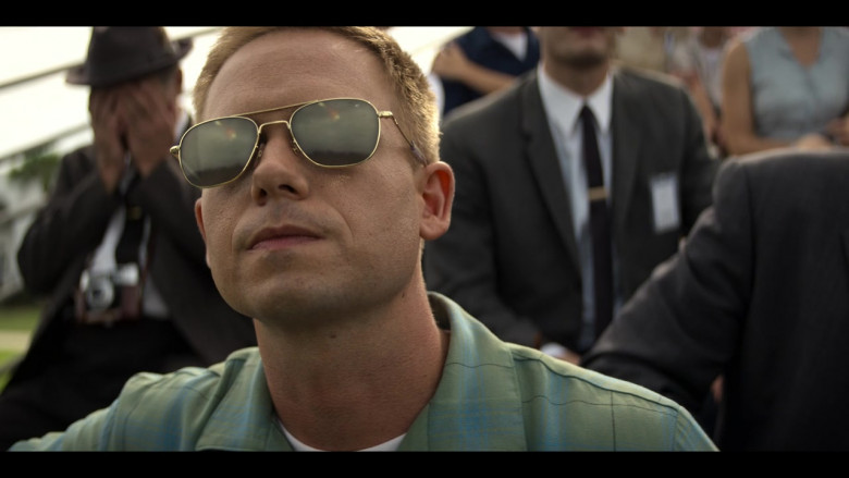 AO Pilot Sunglasses of Patrick J. Adams as John Glenn in The Right Stuff S01E03 TV Show (2)