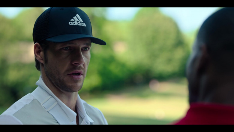 Adidas Cap of Luke Bracey as Jackson in Holidate Netflix Film (3)