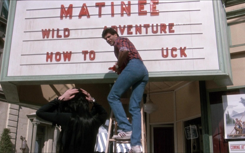 Adidas Sneakers of Daniel Greene as Bob Redding in Elvira Mistress of the Dark (1988)