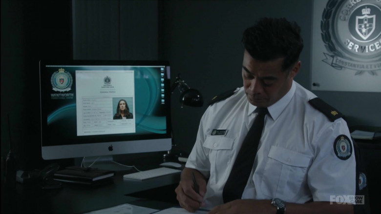 Apple iMac Computer Used by Robbie Magasiva as Will Jackson in Wentworth S08E10 (1)