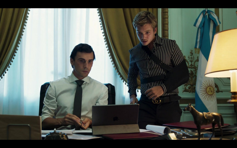 Apple iPad Tablet on the Table in Riviera S03E07 (2020)