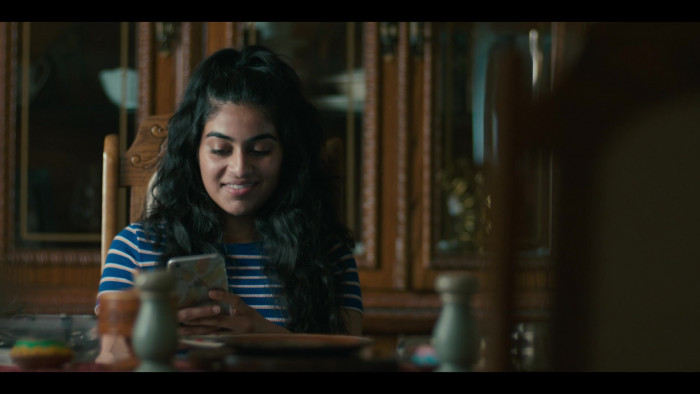 Apple IPhone Smartphone Of Ashley Ganger As Meera Pakam In Grand Army ...