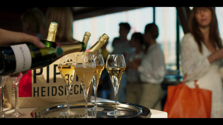 Bollinger Bottle and Piper-Heidsieck Champagne in Riviera S03E02 (2020)