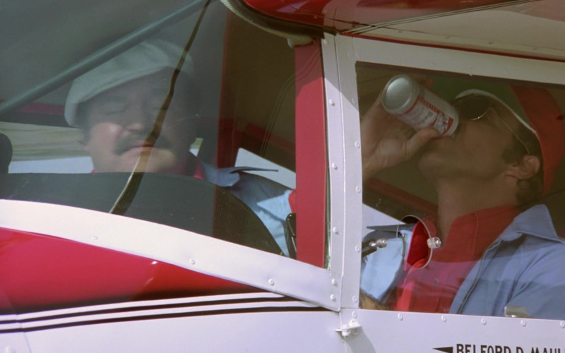 Budweiser Beer Enjoyed by Burt Reynolds as J.J. McClure in The Cannonball Run (1981)
