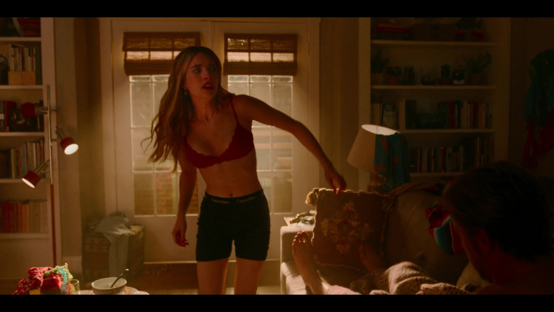 Calvin Klein Underwear Worn by Emma Roberts as Sloane in Holidate Movie (3)