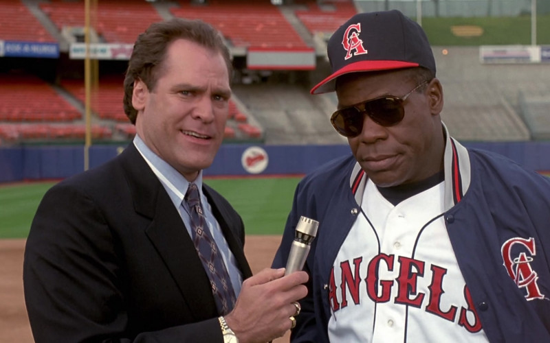 Carrera Sunglasses of Danny Glover as George Knox in Angels in the Outfield (1994)