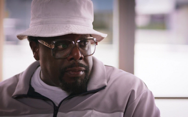 Cazal Legends Square Plastic Transparent Frame Eyeglasses of Cedric the Entertainer as Billy G in The Opening Act (1)