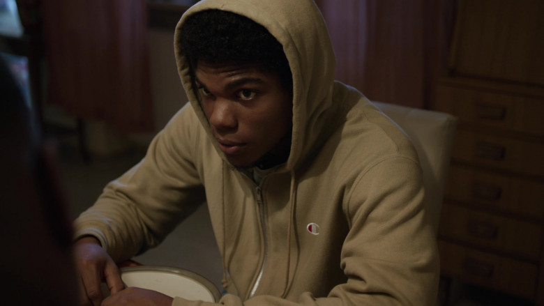 Champion Men's Hoodie in We Are Who We Are Episode 5 (2020)
