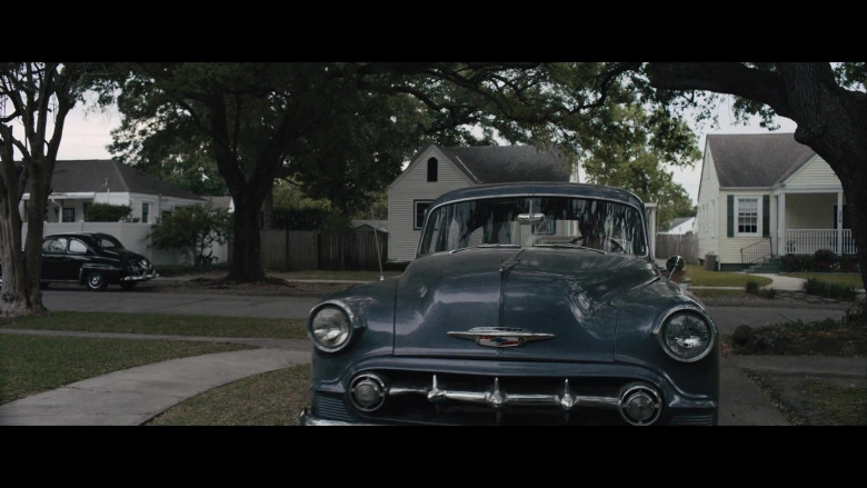 Chevrolet Retro Vintage Car of Noomi Rapace as Maja Stowe in The Secrets We Keep Movie (1)