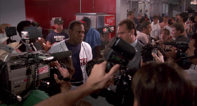 ESPN TV Channel and Coca-Cola Machine in Angels in the Outfield (1994)