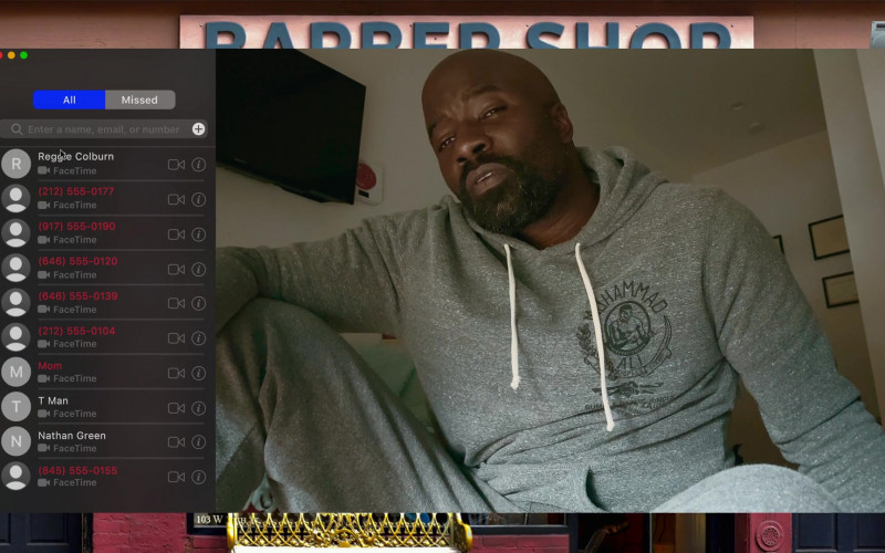 FaceTime App Used by Mike Colter in Social Distance S01E01 (1)