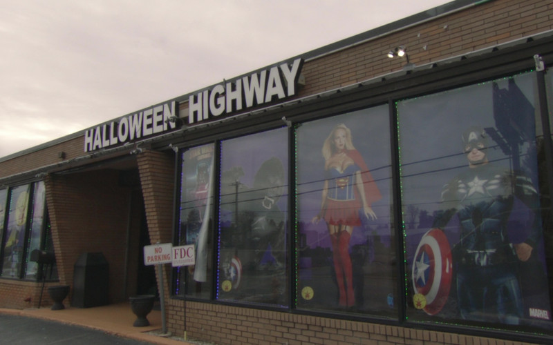 Halloween Highway Costume Store in Borat Subsequent Moviefilm (1)