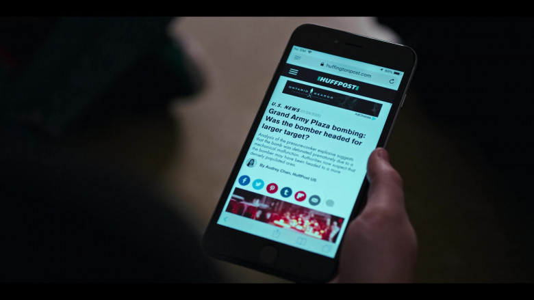 HuffPost Website in Grand Army S01E01 Brooklyn, 2020 (2020)