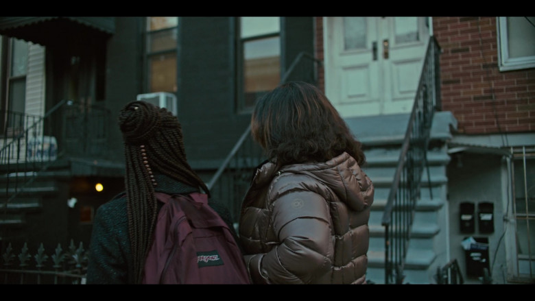 JanSport Backpack of Odley Jean as Dominique Pierre in Grand Army S01E09 (1)