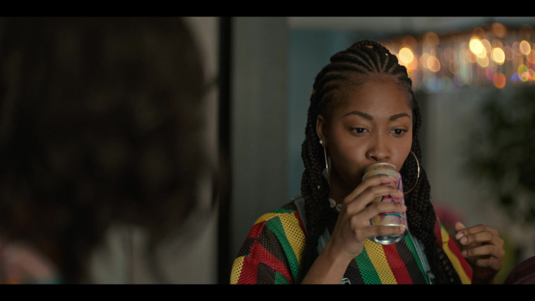 LaCroix Sparkling Water Enjoyed by Odley Jean as Dominique Pierre in Grand Army S01E06