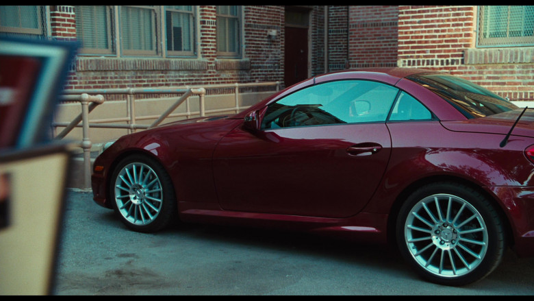 Mercedes-Benz SLK 350 [R171] Red Car of Cameron Diaz as Elizabeth Halsey in Bad Teacher Movie (1)