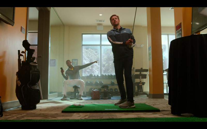 Ping Golf Equipment of Luke Bracey as Jackson in Holidate (2020)