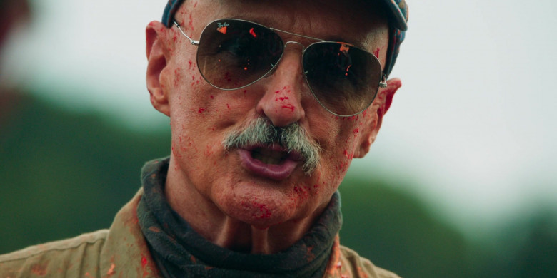 Ray-Ban Aviator Sunglasses of Michael Gross as Burt Gummer in Tremors Shrieker Island Film (3)