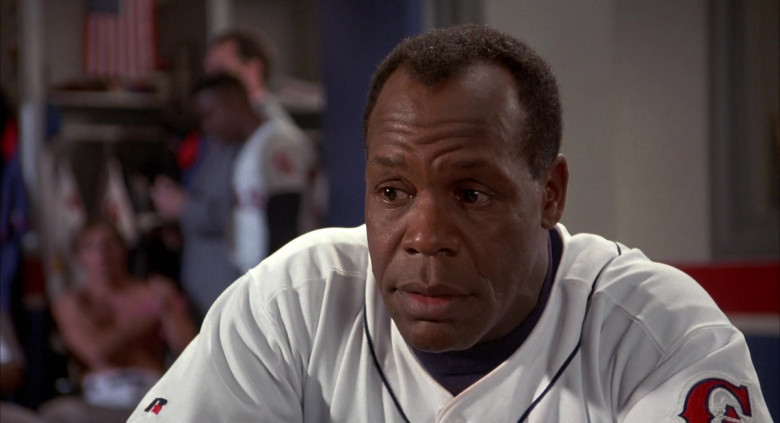Russell Athletic Baseball Shirt of Danny Glover as George Knox in Angels in the Outfield Movie (3)