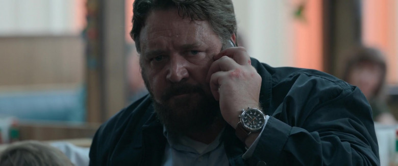 Shinola Wrist Watch of Russell Crowe as Tom Cooper (Man) in Unhinged 2020 Movie (2)