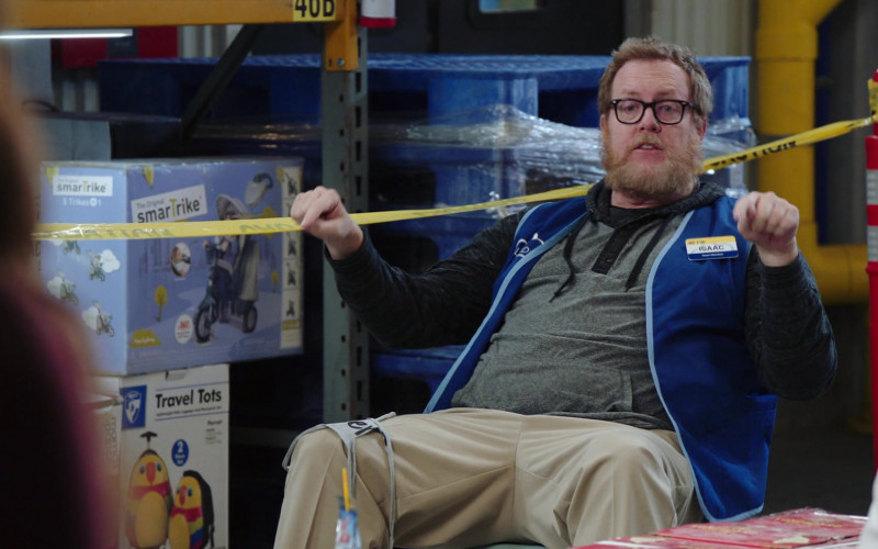SmarTrike Toddler Tricycles and Heys Travel Tots Luggage/Backpacks in Superstore S06E01 "Essential" (2020)