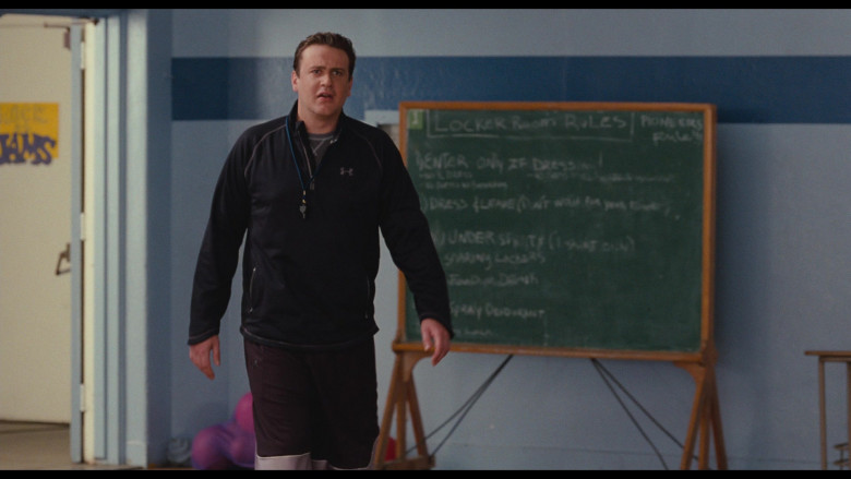 UA Jacket Sports Outfit of Jason Segel as Russell Gettis in Bad Teacher Film (1)