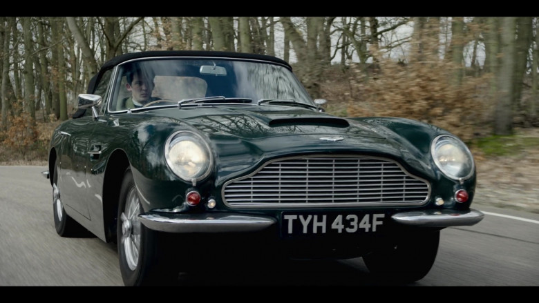 Aston Martin Car in The Crown S04E01 Gold Stick (2020)