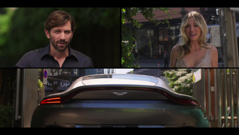 Aston Martin DB11 Sports Car of Michiel Huisman as Alex in The Flight Attendant S01E01 TV Show (2)