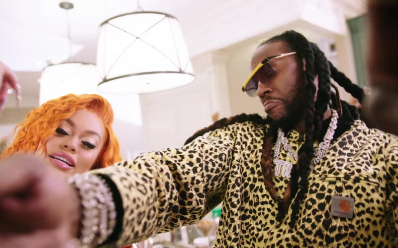 Carhartt Leopard Outfit of 2 Chainz in Quarantine Thick (1)