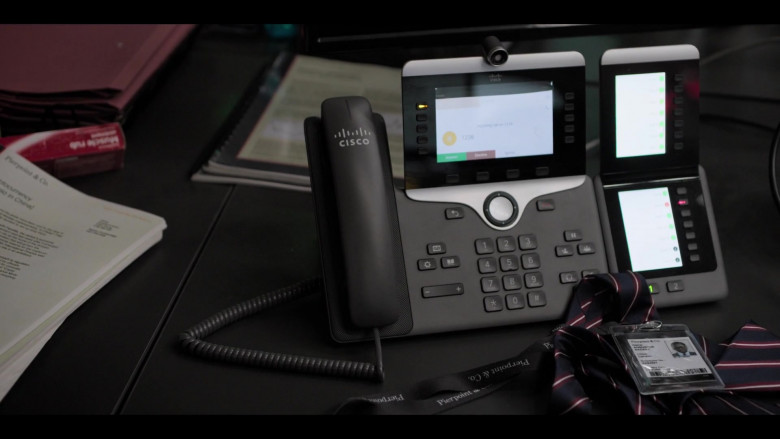 Cisco IP Phone Used by David Jonsson as Gus in Industry S01E08