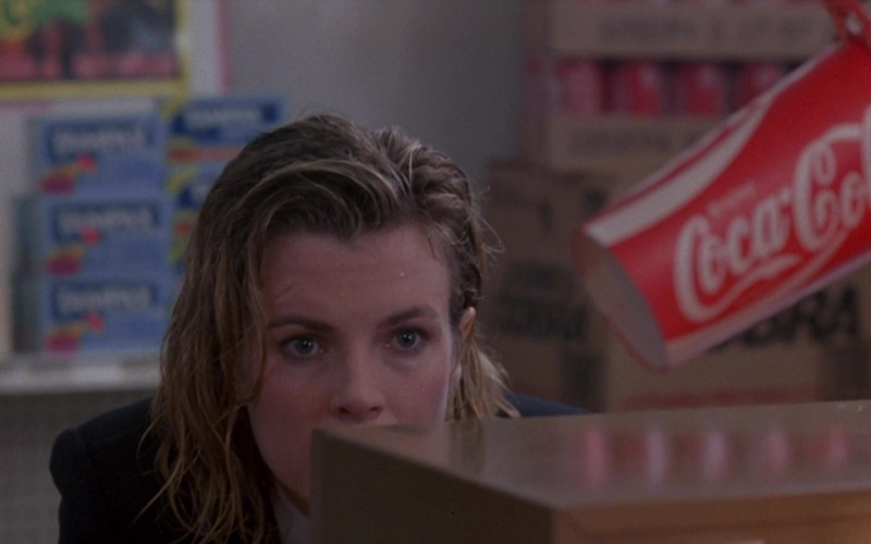 Coca-Cola Cups in The Real McCoy (1993)