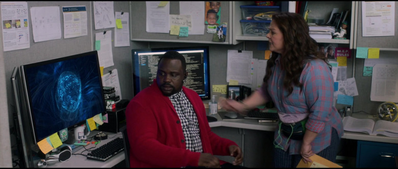 Dell Monitor Used by Brian Tyree Henry as Dennis in Superintelligence (2020)