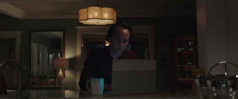 Google Chromebook Laptop of Walton Goggins as Paul in Words on Bathroom Walls Movie (2)