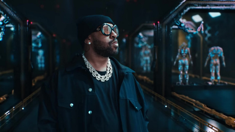 Gucci Glasses of Mike WiLL Made-It in “What That Speed Bout!” Music Video (2)
