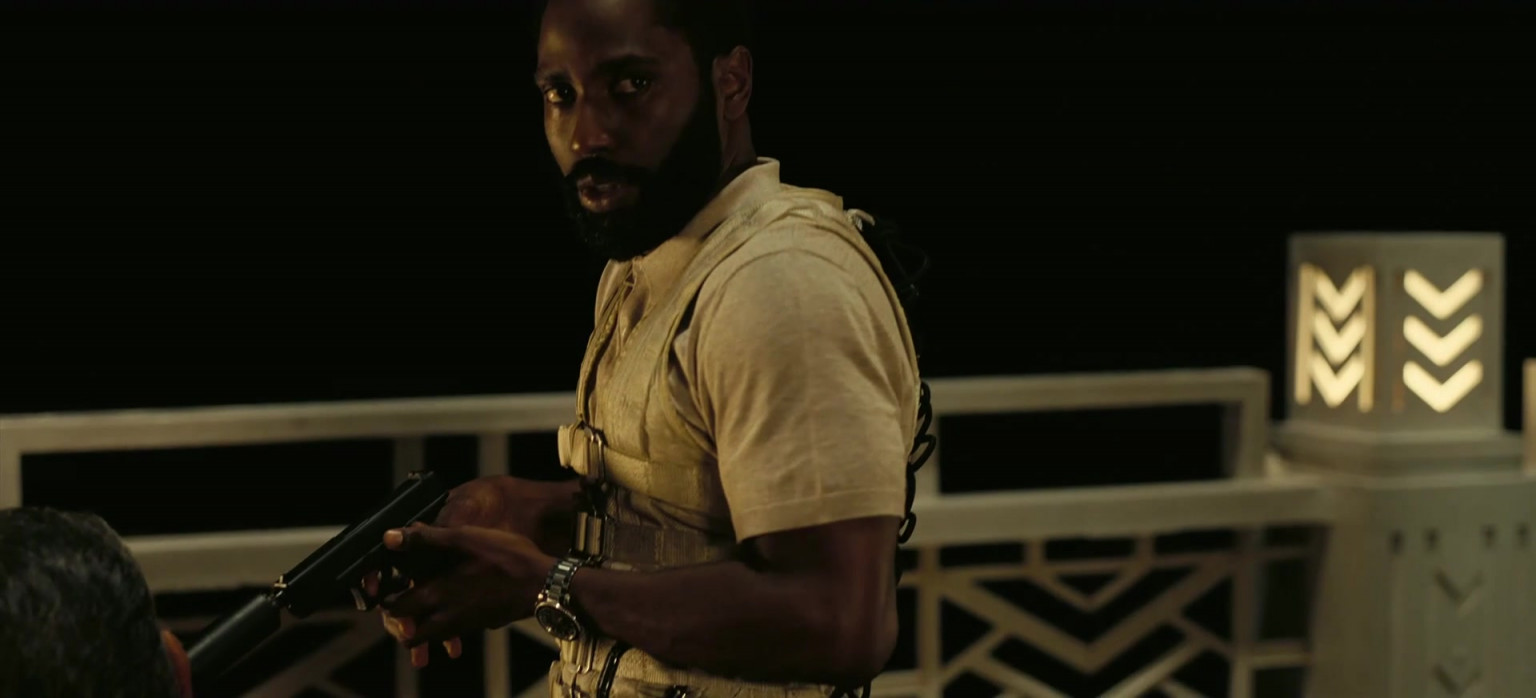 Hamilton Jazzmaster Seaview Chrono Quartz Watch Of John David Washington As The Protagonist In