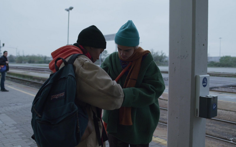JanSport Backpack of Jordan Kristine Seamón in We Are Who We Are S01E08 (1)
