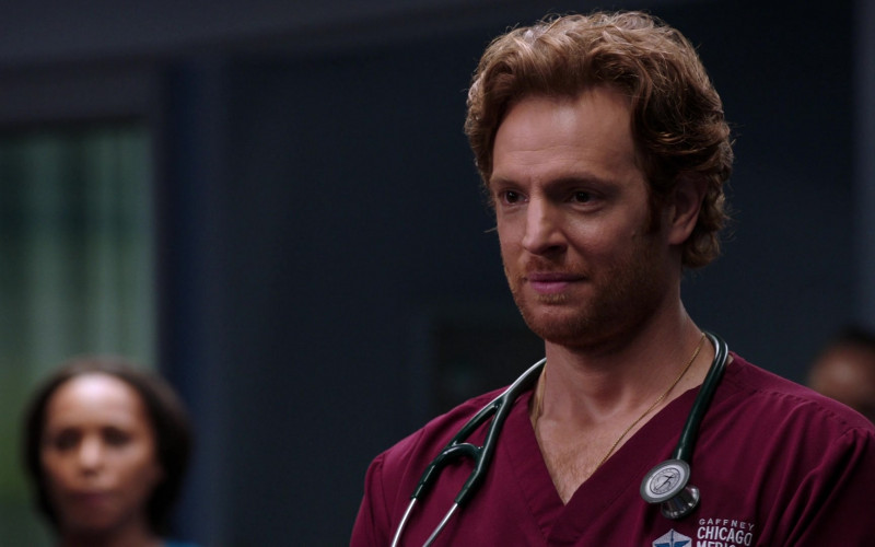 Littmann Stethoscope Used by Nick Gehlfuss as Dr. Will Halstead in Chicago Med S06E02 TV Series (1)