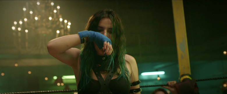 Meister MMA Blue Hand Wraps of Bella Thorne as Olivia in Chick Fight Movie (2)