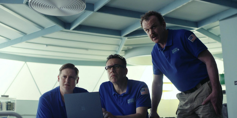 Microsoft Surface Laptop Used by Fred Armisen, Tim Heidecker & John Christopher Reilly in Moonbase 8 S01E06 TV Show