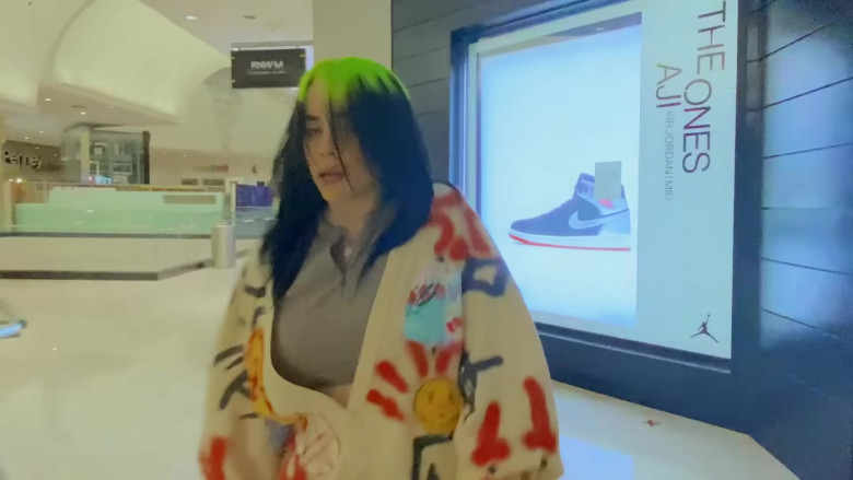 Nike Air Jordan Mid Sneakers in ‘Therefore I Am’ by Billie Eilish (1)
