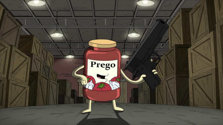 Prego Pasta Sauce in Family Guy S19E05 TV Show (3)